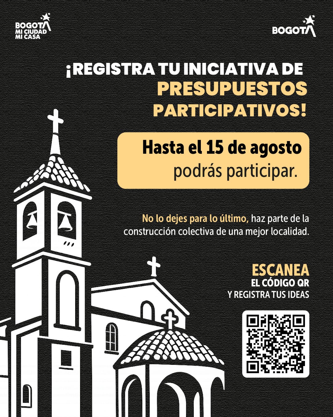 LA COMUNIDAD EN BOGOTA Y ENGATIVA PARTICIPA!!